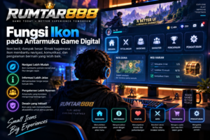 RUMTAR888: Fungsi Ikon Antarmuka Game Digital
